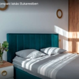 Referencia - Stílusos kompakt lakás Bukarestben