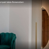 Referencia - Stílusos kompakt lakás Bukarestben
